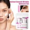 Retinol Smooth Wrinkle Skincare Set Moisturizing Firming Facial Skincare Routine Kit - Retinol Serum-Face Moisturizer-Eye Cream