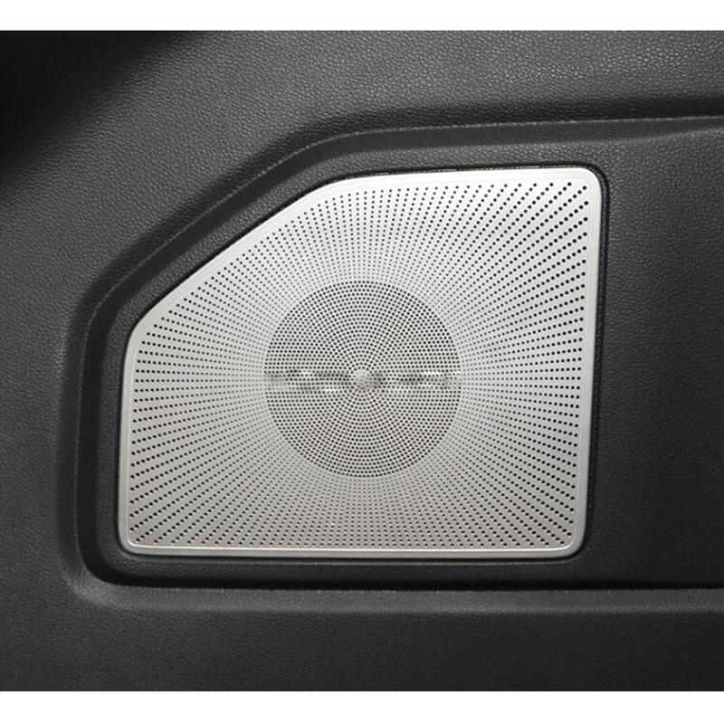 For Honda Odyssey 2015 2016 2017 2018    Stainless Steel Car Inner Door Audio Speaker Panel Cover Accessories Trim