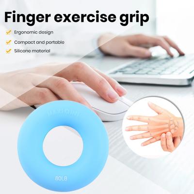 9CM Griffkrafttrainer Ring Rutschfest Unterarm Finger Training Silikonring Handgriff