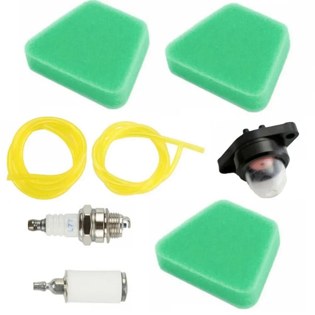 

Fuel Filter Line Hose Primer Bulb Kit For UEL LINE PRIMER Bulb Air Filter Kit For POULAN For McCULLOCH Chainsaw
