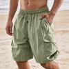 Men's Casual Quick-drying Shorts, Work Pants, Five-pocket Pants, Outerwear , Athletic Straight-leg Pants, Beach Pants