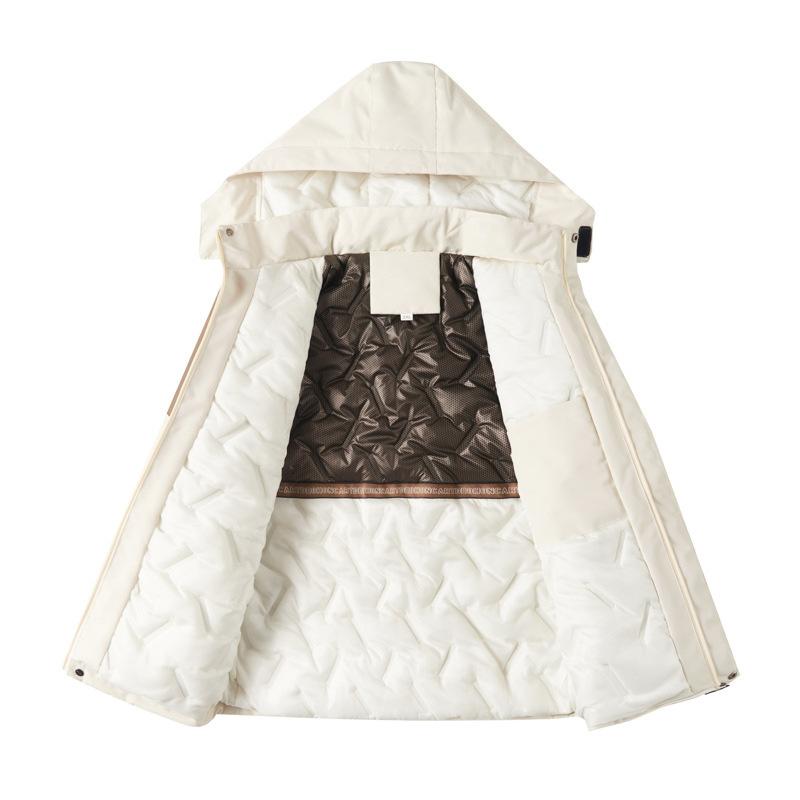 Autumn and Winter Windproof Jacket Women's Graphene Inner Thickened Cotton-padded Jacket Cold-proof Jacket Outdoor Sports Mountaineering 