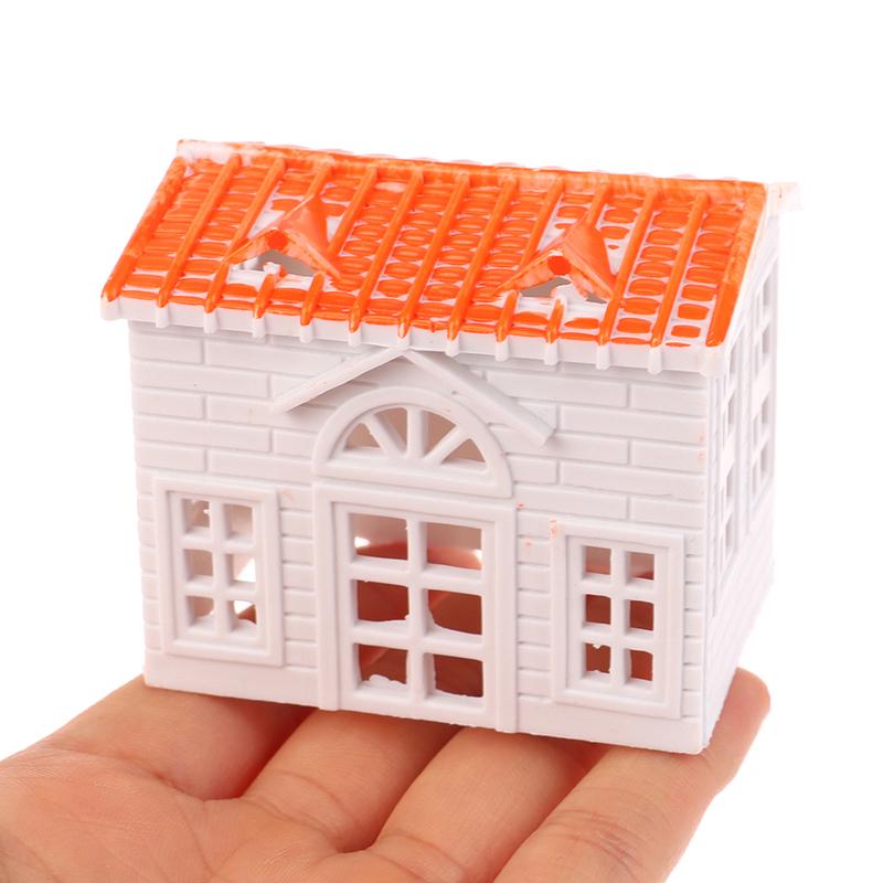 1/12 Dollhouse Simulation Mini Villa Model Dollhouse House Building Decoration Dolls House Furniture Accessories