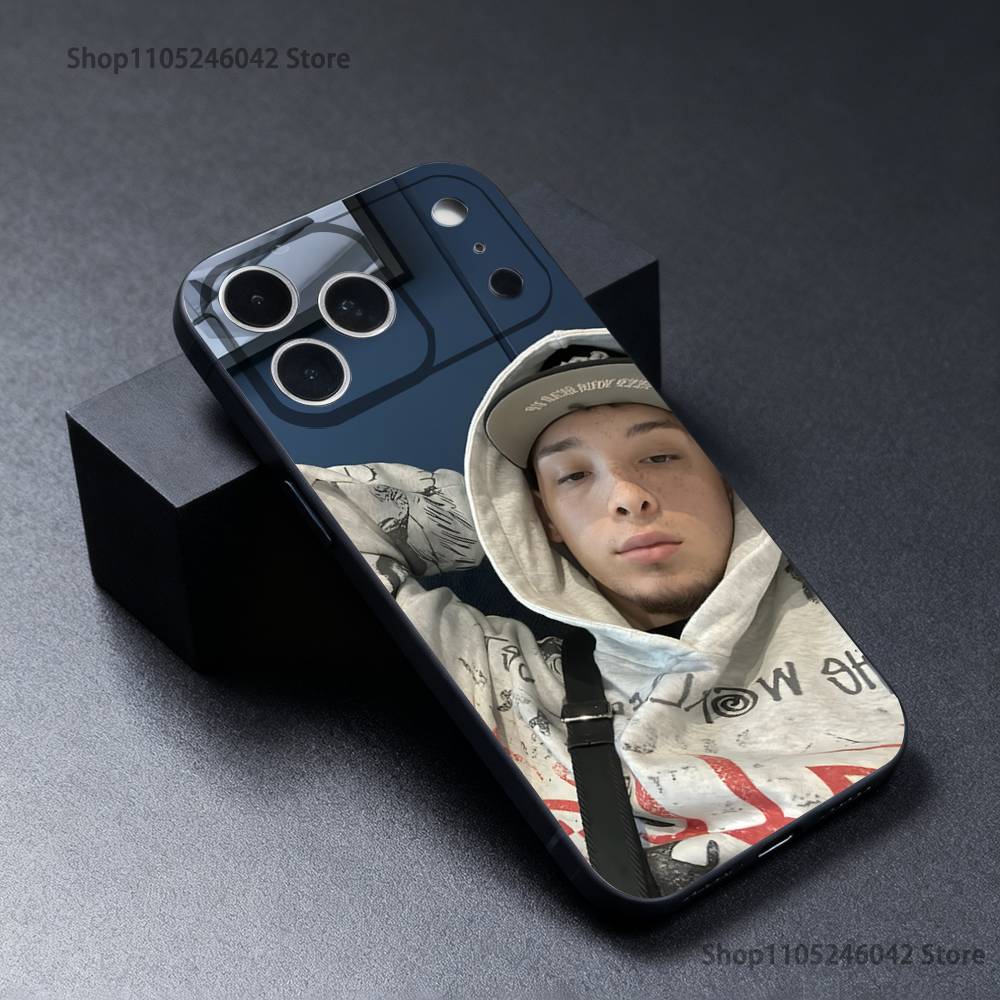 Yan Block 111 444 Rapper Phone Case For iPhone 17,16,15,14,13,12,11,Pro,XS,Max,XR,Plus,E,SE4,Mini Black Soft Cover