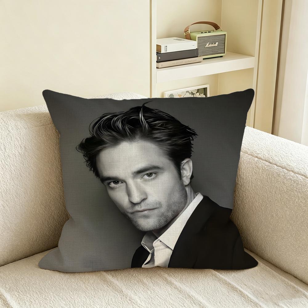 E-Edward Cullen Cushion Cover Natural Linen Pillowcase Set, All-In-One Decor For Sofa, Bedroom & Chair