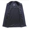 Men's Plus Size Thin Sleeveless Stand Collar Vest
