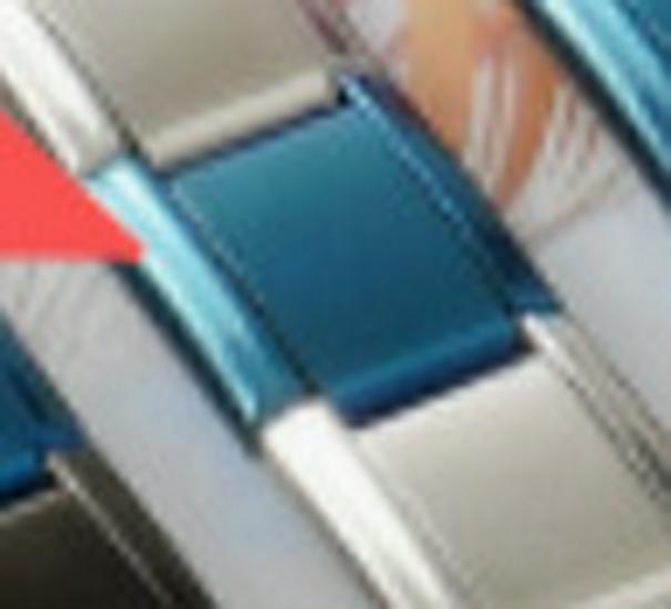 Italian Stainless Steel Love Heart & Star Modular Bracelet - Detachable Elastic Watch Band, European & American Fashion.