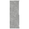 Vidaxl Kredens, Szarość Betonu, 60X35,5X103,5 Cm