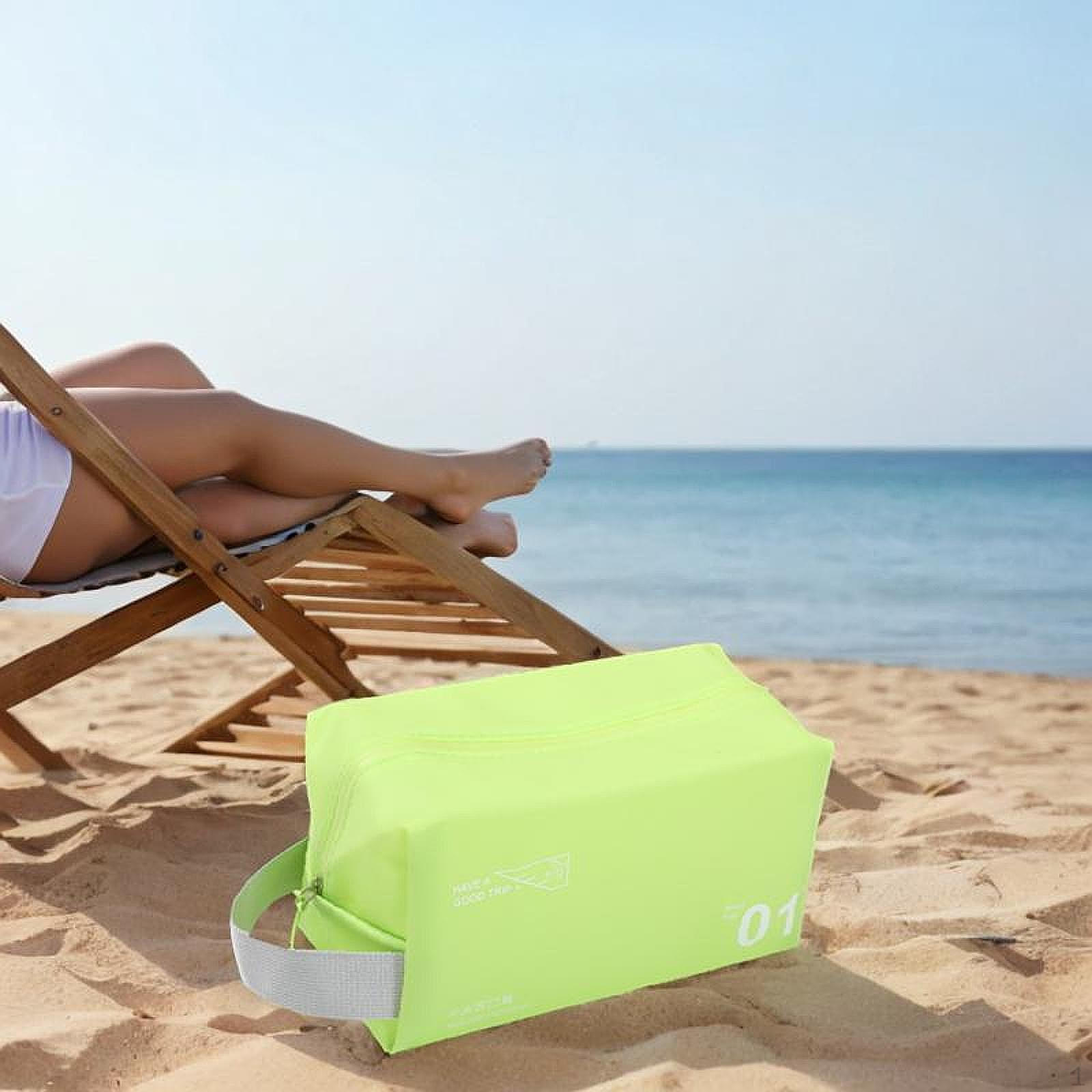 

Портативный органайзер для душа для путешествий - вместительный и водостойкий зелёный