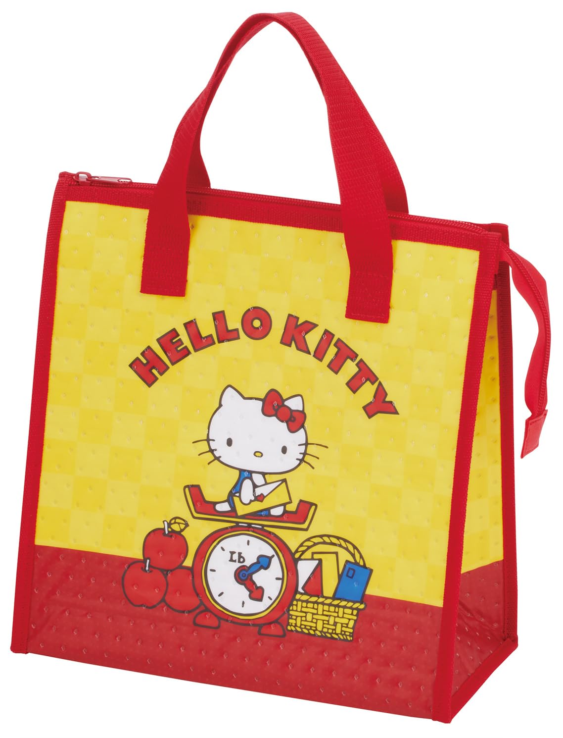 Сумка-ланч для скейтера Sanrio Hello Kitty 25см, Нетканый материал, Термоизолированная, Ретро, FBC1-A