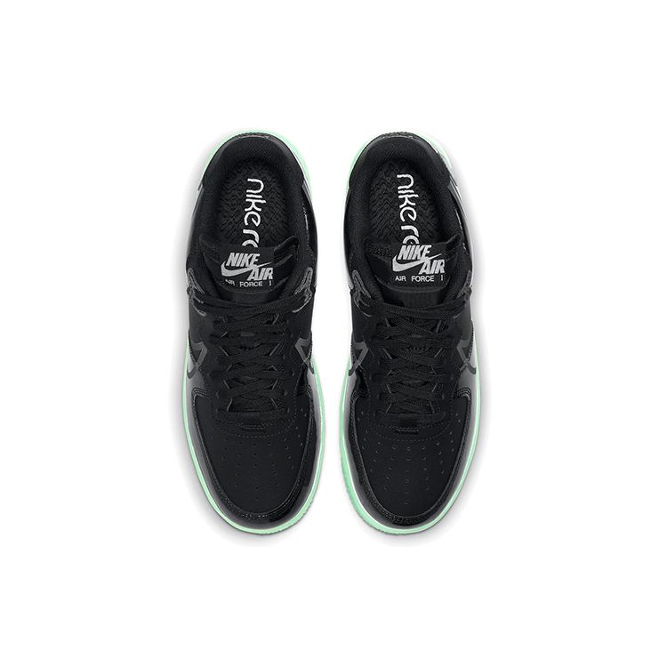 Nike Air Force 1 React LV8 All Star 2021 Unisex Sneakers Black Barely-Green CV2218-001