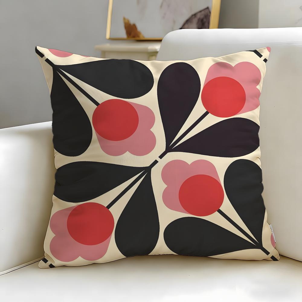 classic brand Orla Kiely Cushion Cover Soft & Easy-Wash Pillow Case – Versatile for Couch, Bed, Travel and Office