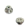 Aluminum Alloy Trimming Head With Red 30m Square Grass Cutting Rope Multi Hole New Aluminum Alloy Trimming Head