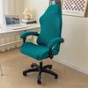 1Set Split Jacquard Spandex Office Chair Cover Gaming Chair Covers Elastic Stretch Armchair Seat Cover Computer Chair Slipcovers