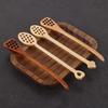 Wooden Honey Coffee Spoon Long Mixing Bee Tools Stirrer Muddler Stirring Stick Dipper Wood Carving Spoons YLE009