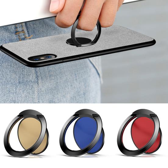 Universal Ultra Slim Metal Finger Ring Metal Round Phone Holder Stand Bracket