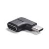 Right Angle USB C Male To Female Connector 90 Degree Bend Adapter 10Gbps Speed 5A Fast Charging Wide Compatibility