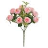 Floral Arrangement Artificial Roses Desktop Decoration Lifelike Presentation Artificial Roses For Wedding Decor