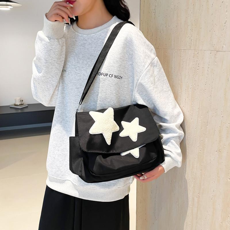 Large Capacity Crossbody Bag With Unique Design Ideal For Fall Fashion For College Students