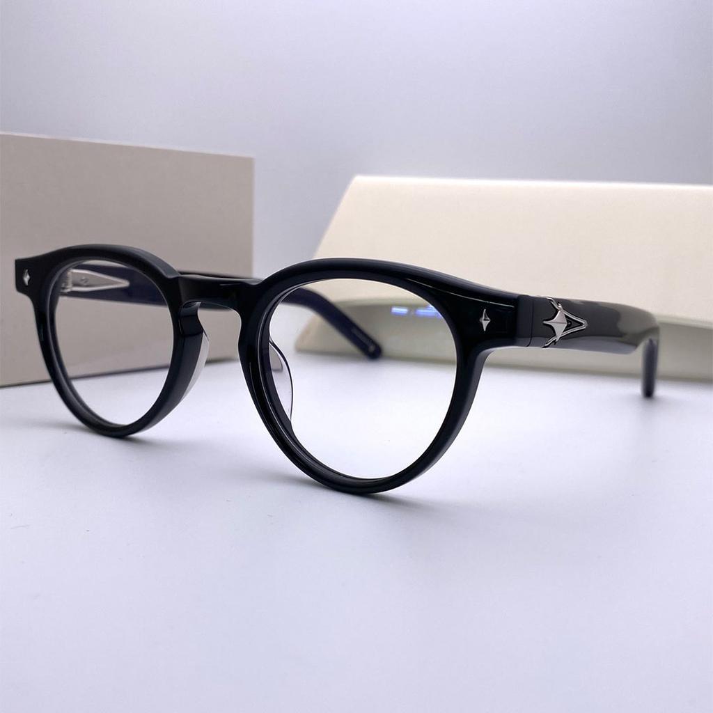 High Quality Optical Frame Ron Plate Round Frame Glasses Plain And Versatile Anti-Blue Light