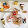 Cartoon Style Candy Toy Refrigerator Magnets – Durian, Mini Croissant, KT Cake