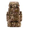 80L Waterproof Camouflage Hiking Backpack - Outdoor Tactical Gear for Men's Camping and Travel