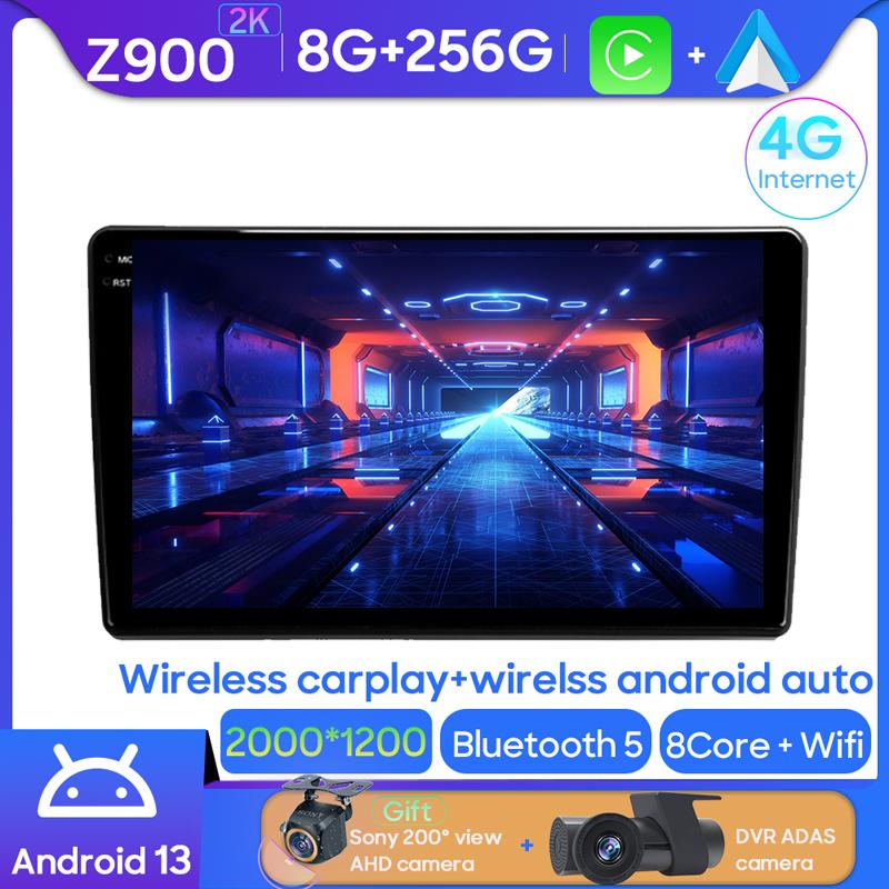 Android Multimedia For Peugeot 308 T9 308S 2013 - 2017 Car Stereo CPU Radio QLED Player Navigation BT Screen Dash Cam HDR WIFI