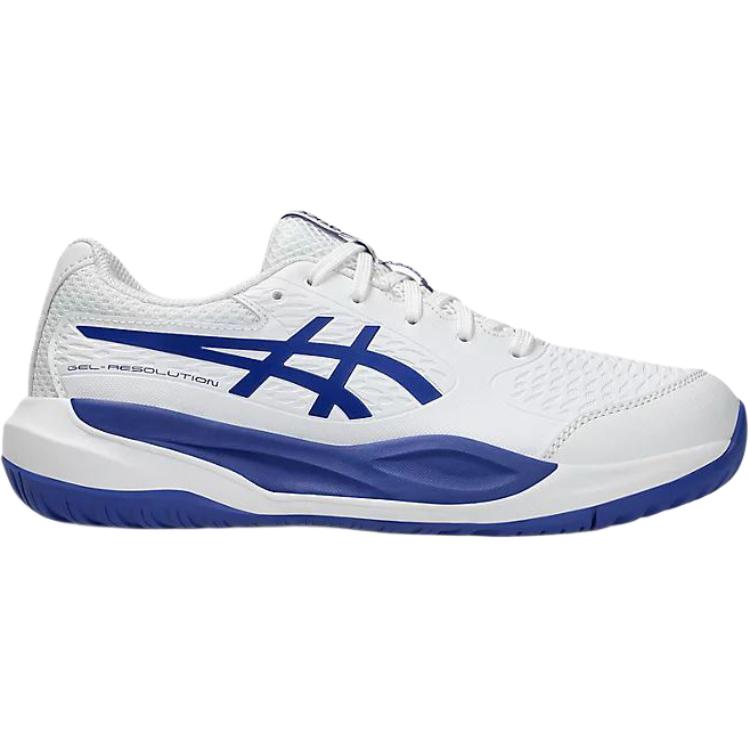 Asics Gel-Resolution X Versatile Comfortable Low-Top Kids Training Shoes Kids Training Shoes White Blue 1044A081-100