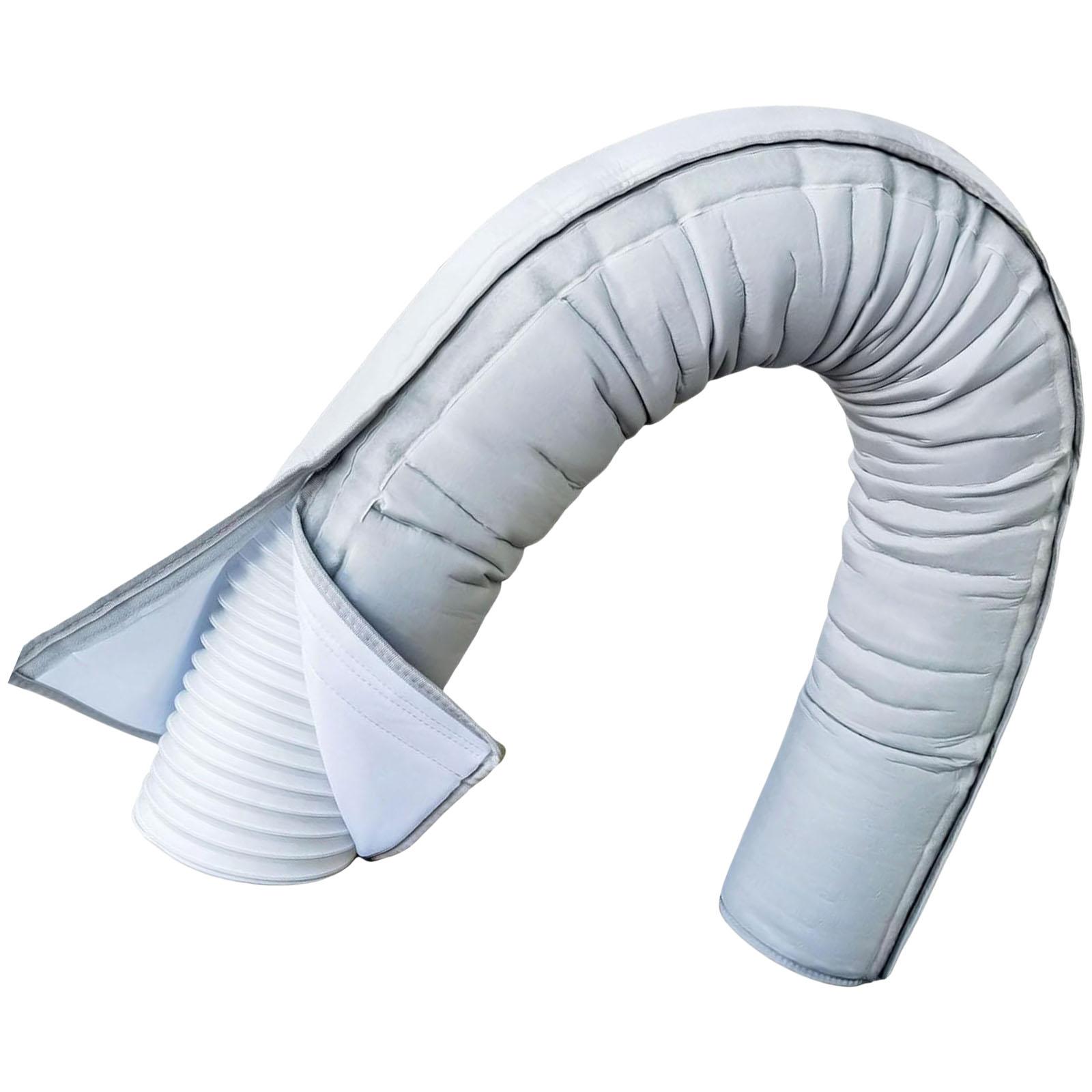 

Изоляционный чехол для шланга кондиционера, подходит для вытяжных воздуховодов, теплозащита с регулируемыми эластичными ремнями