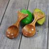 Creative Fish Wooden Spoon Measure Bean Spoon Milk Powder Spoon Sauce Small Dish Ice Cream Scoop Seasoning Dish