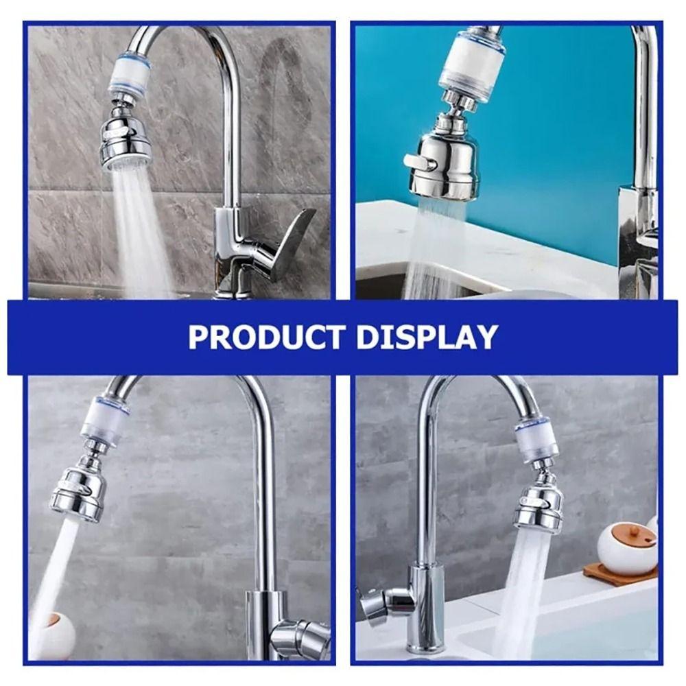 20 stk Boblevannkran Filterpatroner Dusjhode Kran Filtrering Renser for Kjøkken