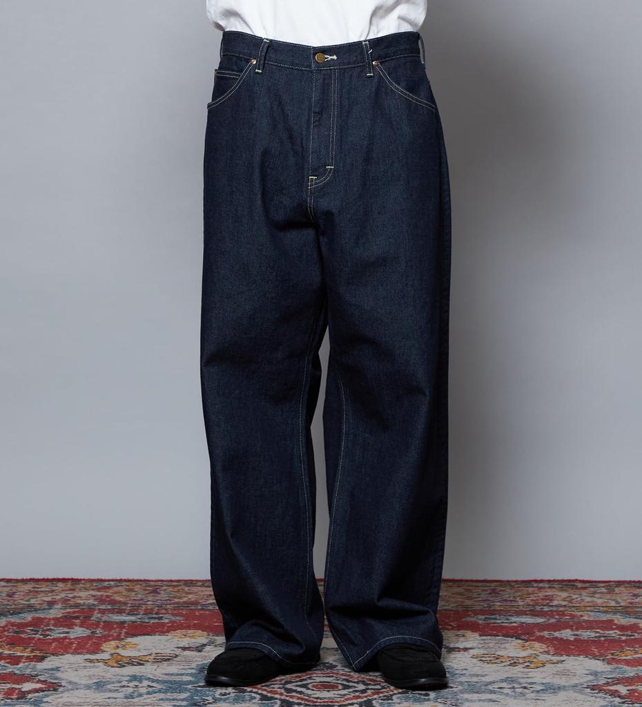 Lee 101 101st Anniversary 101-Z Wide Denim Pants Indigo L PlusLong