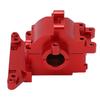 RC Gear Box Cover Front Rear Aluminum Alloy Upgrade Part Gear Case Housing for Traxxas Latrax Teton 1 18 Crawler Red