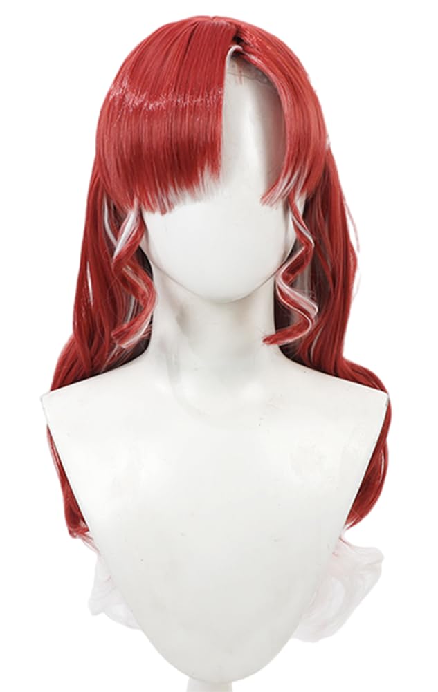 

Короткий косплей-парик Саотоме Берри с сеткой, идеально подходящий для красно-белого парика, парик, расческа, мероприятия,