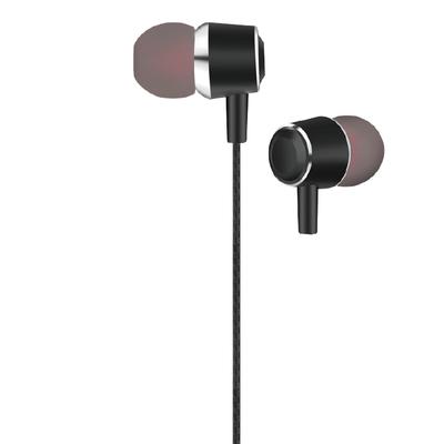 3.5mm Wired In-Ear Earphones with Hands-Free Microphone Waterproof Stereo Sound for Cellphone & Sports Use