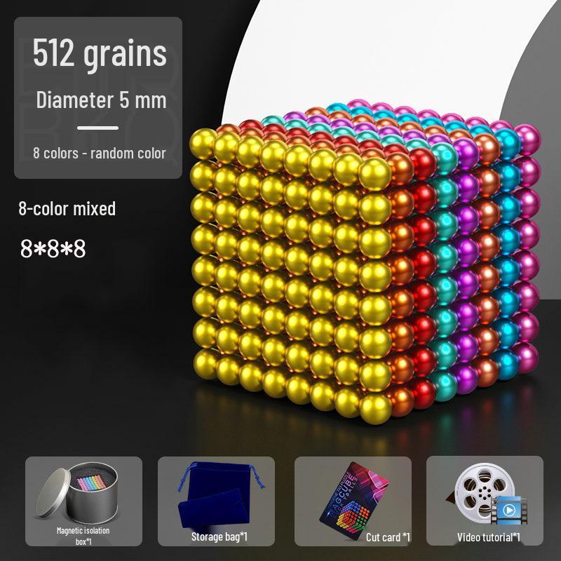 Buck Ball 1000: Magnetic Balls & Sticks Educational Set for Decompression & Creativity