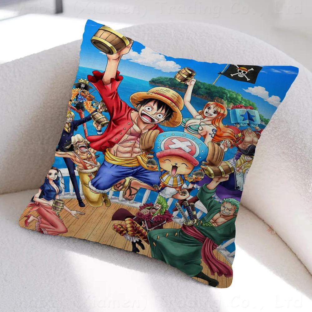Cartoon Throw Pillow Covers Living Room Decoration Printed Sofa Cushion Cover Polyester Soft Pillowcase