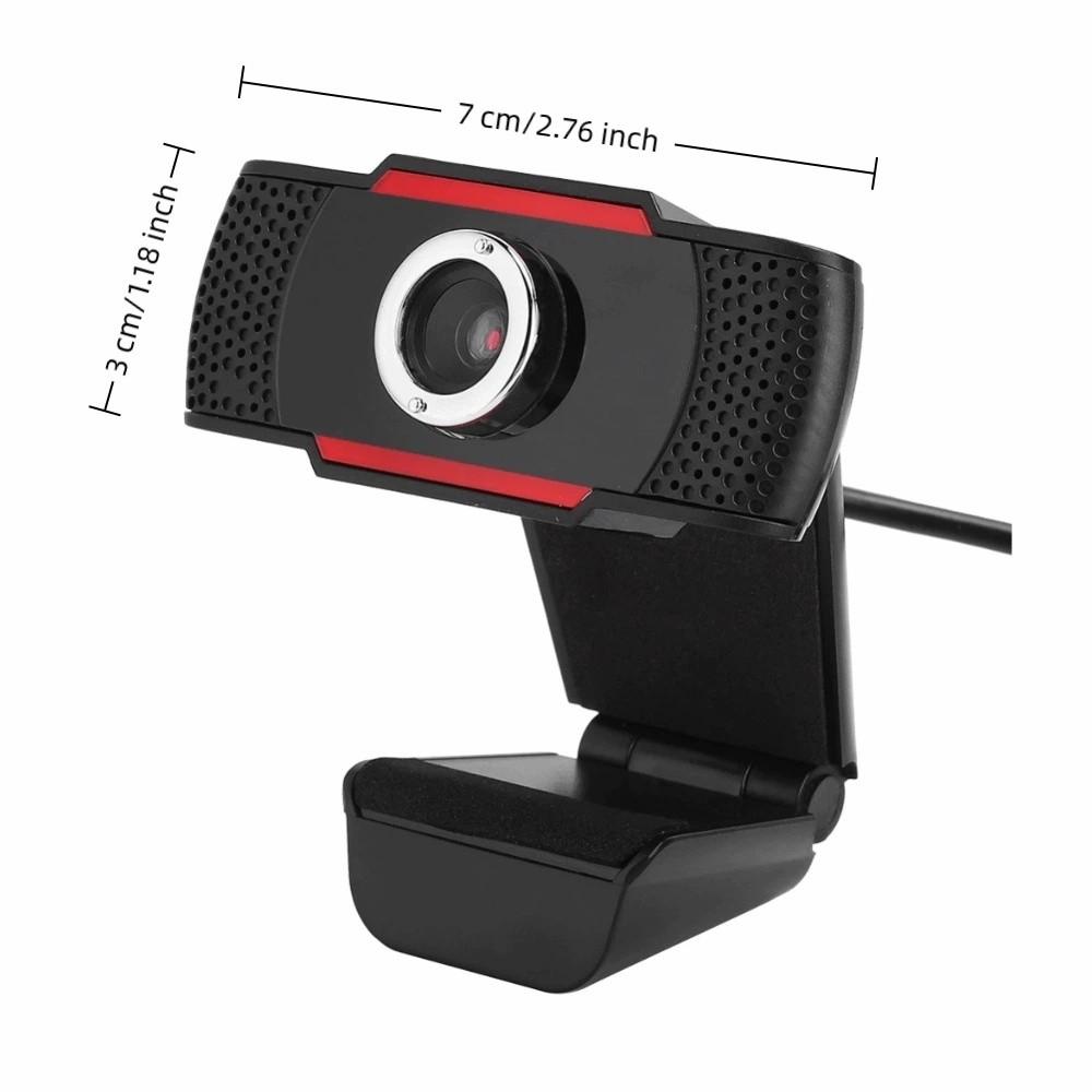 Rotatable Lens USB Conference Webcam USB 2.0 Interface Video Recording Webcam Home Office