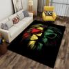 Lion with Rasta Sunglasses Design Suitable As a Non-slip Mat for the Living Room or Bedroom Sofa