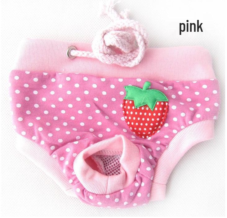 Comfortable Pet Dog Sanitary Pants for Menstruation and Estrus