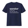 Go All Out Adult Seester Like A Sister Only Cooler T Shirt Vintage Washed Fashion Unisex Soft Top For Everyday Wear