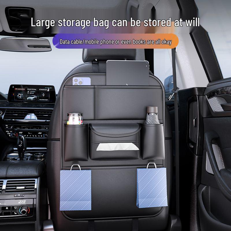 Car Seat Back Organizer - Multifunctional Hanging Storage Bag