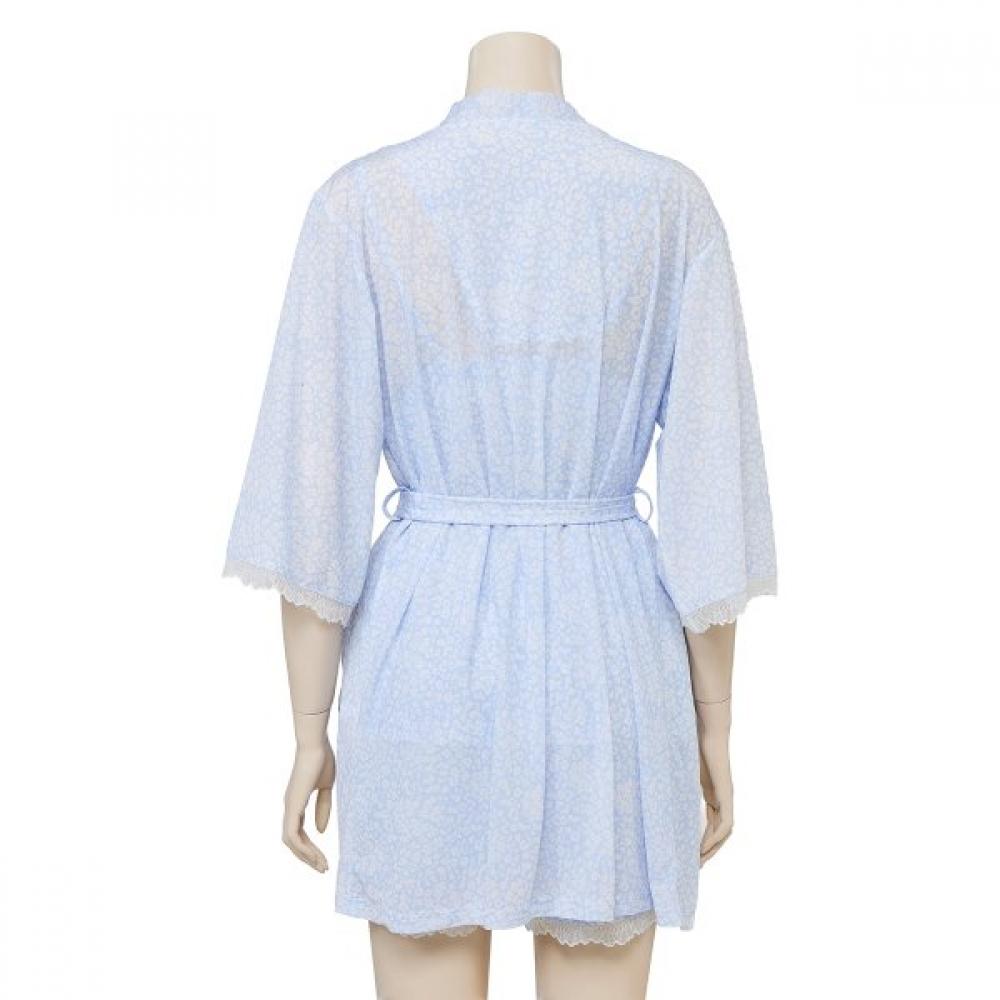 Barbara Flower Print Robe Gown Agw4620r