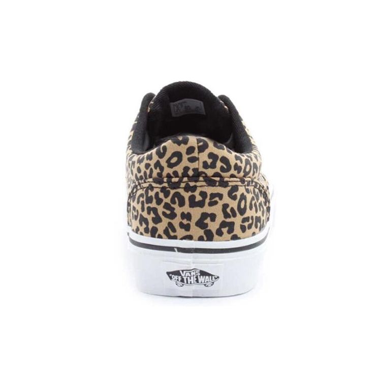 Vans Canvas Slip Resistant Durable Breathable Low Top Skate Shoes Women Sneakers Brown VN0A3MVZ36I