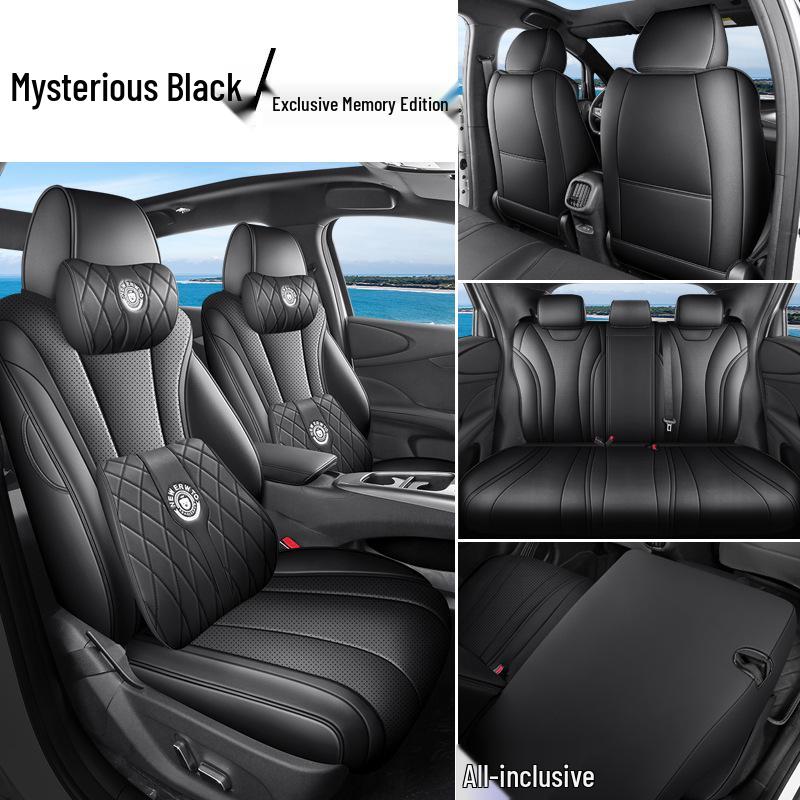 BYD 2025 Dolphin Intelligent Driving Seat Cover: Breathable, Perforated, All-Season, Full Surround Cushion