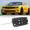 Acogedor Key 5 Button FOB Case Shell Car Replacement Car Key Cover Replacement for Chevrolet Camaro 2010-2013 Carmenkey