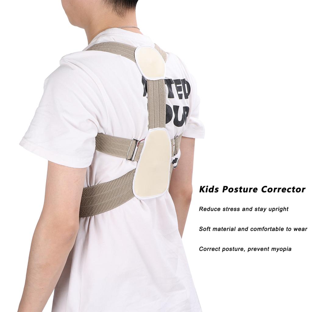 Kinder Rückenstütze Haltungskorrektor Bequem Kurzsichtigkeit Buckel Prävention Rückenstrecker