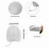 Honeycomb Exfoliating Shower Finger Caps Body Scrub Cleansing Bath Mitt Breathable Odorless Skin Care Tool Multi-Color