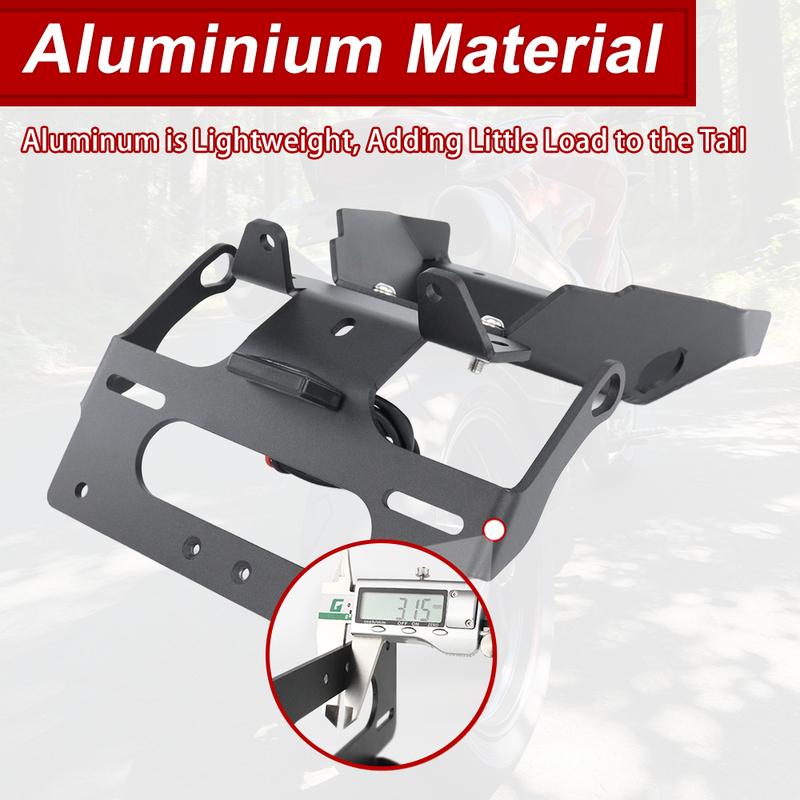 License Plate Holder Bracket Fit For Ducati Monster 696 1100 EVO 1100 795 659 796 Motorcycle Rear Tail Tidy Fender EliminatorKit