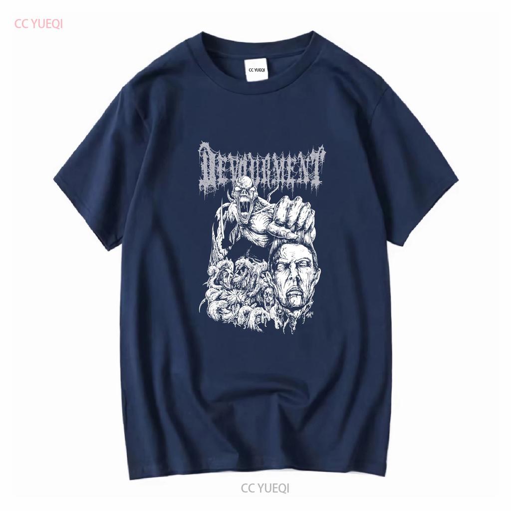 DEVOURMENT SLAM SHIRT kraanium abscheulich Fäulnis Cephalotripsy verurteilt Vintage Gewaschen Mann Bequem Weich Leicht